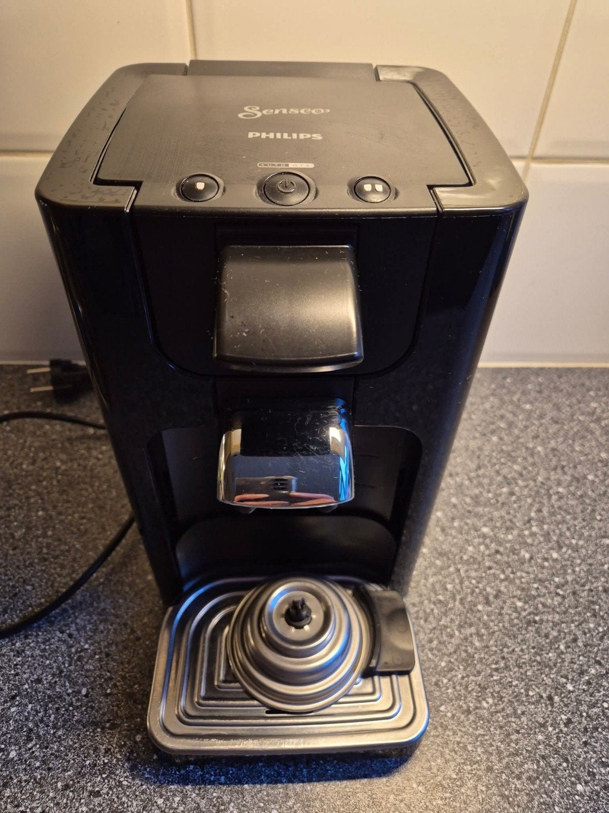 Philips Senseo Koffiezetapparaat - Zwart, Koffiepads en cups, Gebruikt, Koffiemachine, Ophalen of Verzenden