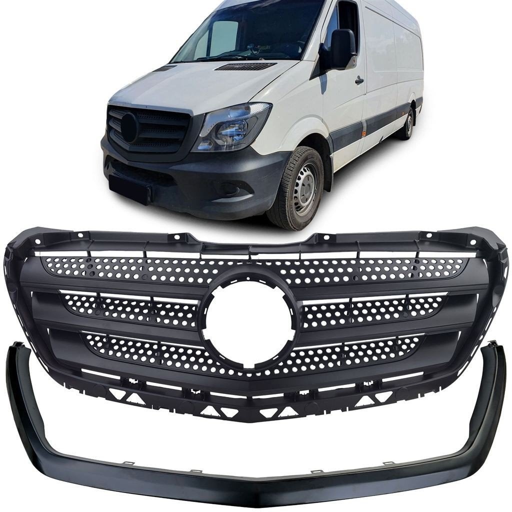 Grill Voor Mercedes Sprinter W906 [2013–2018] Perfecte Pasvo, Auto diversen, Verzenden, Automotive Parts, A.parts@hotmail.nl, Trasmolenlaan 12 3447 GZ Woerden