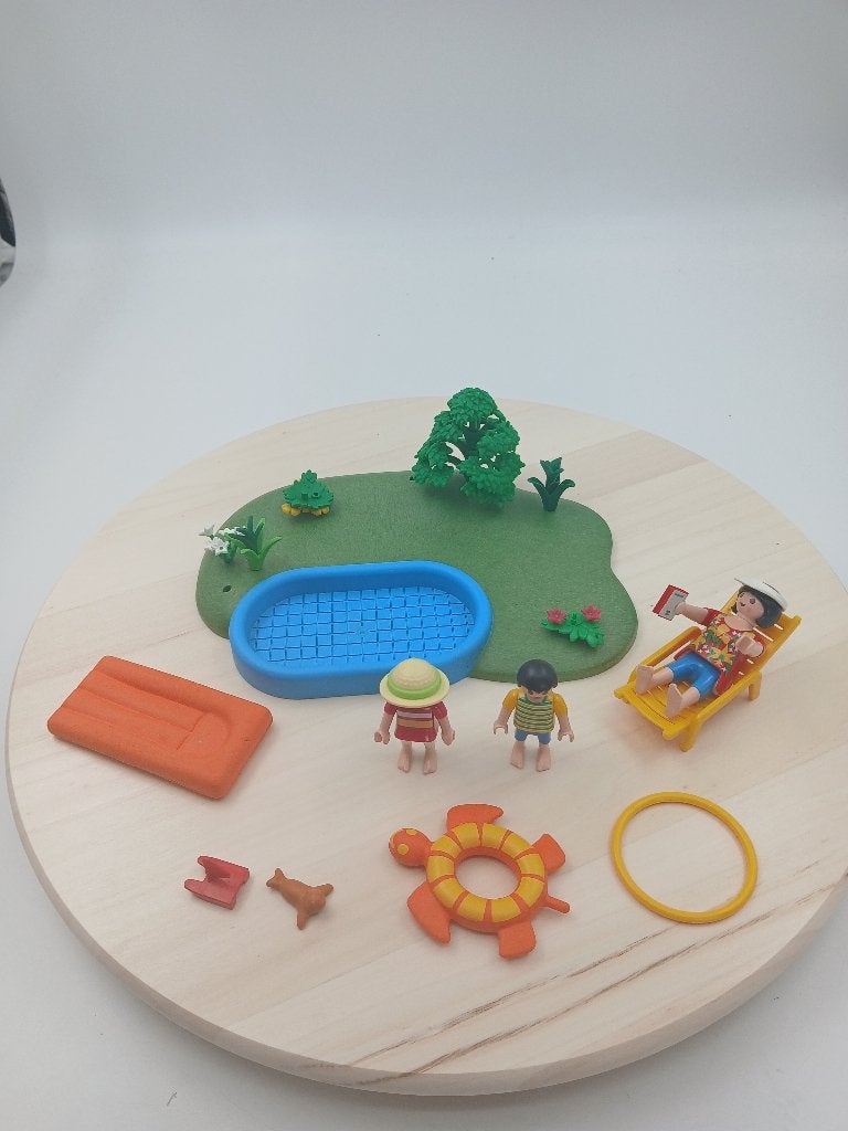 Playmobil 4140 Modern House Zwembad, Kinderen en Baby's, Speelgoed | Playmobil, Ophalen of Verzenden, Gebruikt, Los playmobil