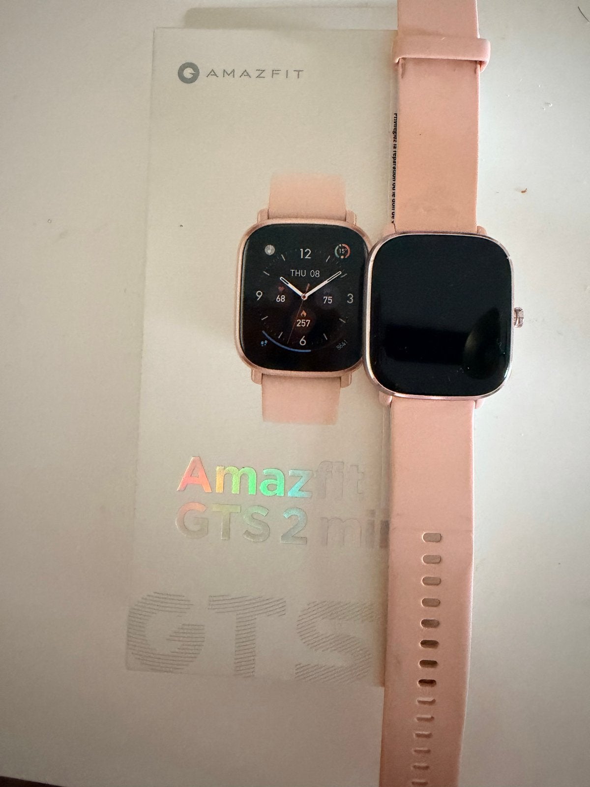 Amazfit GTS 2 mini smartwatch - good, Ophalen, Hartslag, Zo goed als nieuw, Android