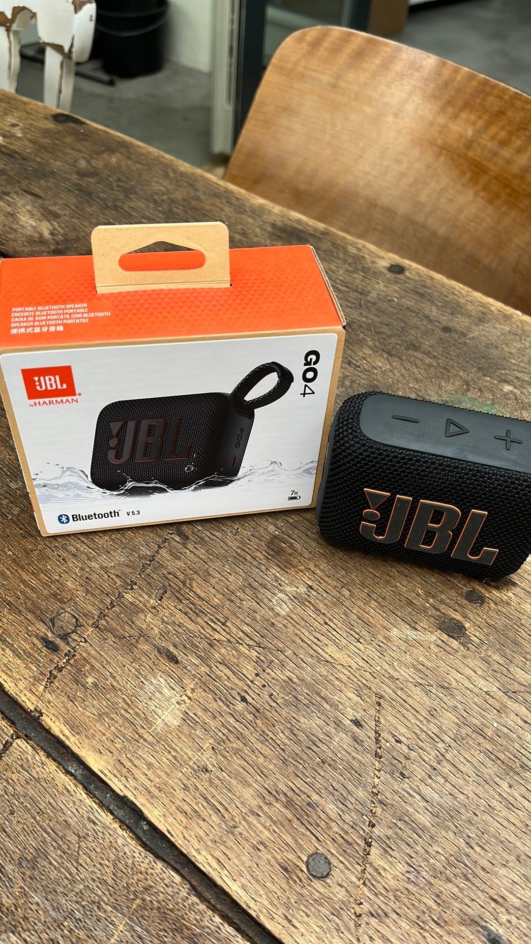 JBL Go 4 Draagbare Bluetooth Speaker - Zwart, Gebruikt, JBL, Ophalen of Verzenden, Draagbare speaker