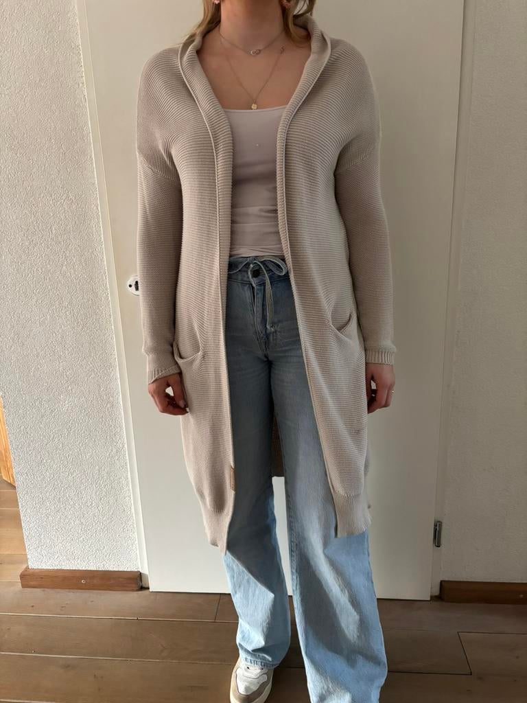 Lang Zusss vest, Ophalen of Verzenden, Gedragen, Maat 36 (S), Beige