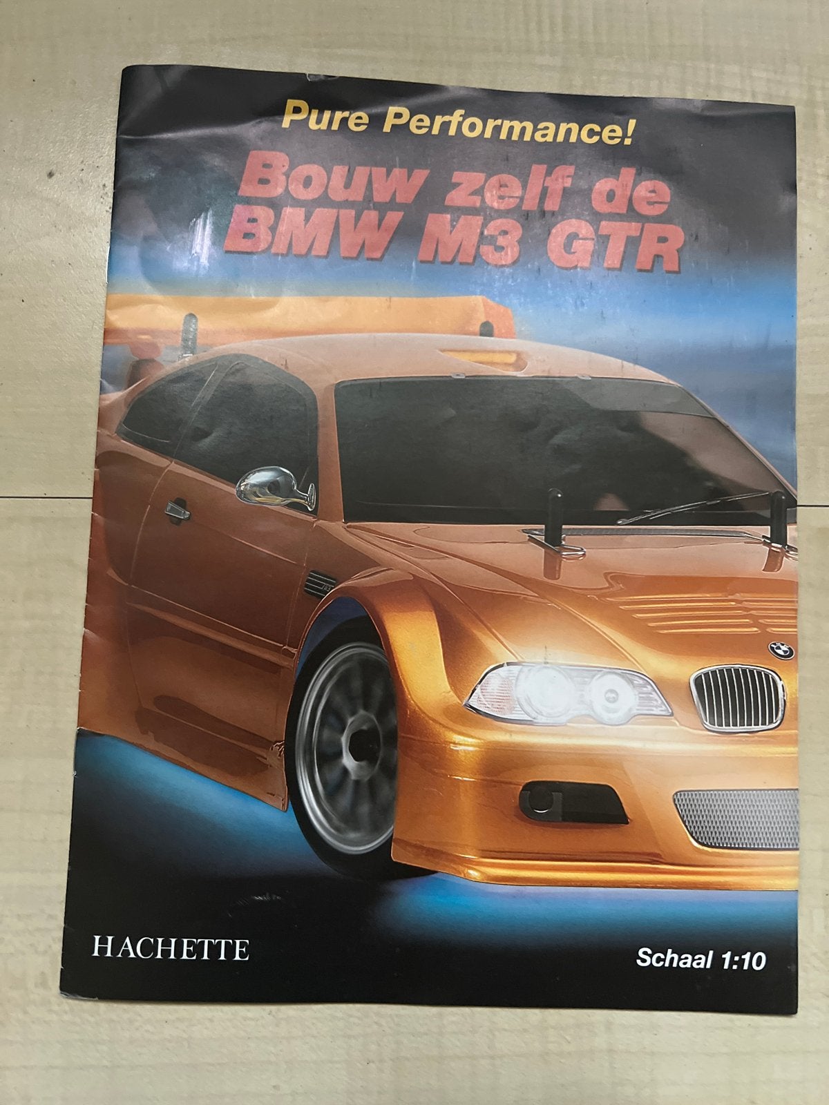 Hachette BMW M3 GTR Bouwpakket (Schaal 1:10), Auto, Groter dan 1:32, Zo goed als nieuw, Ophalen
