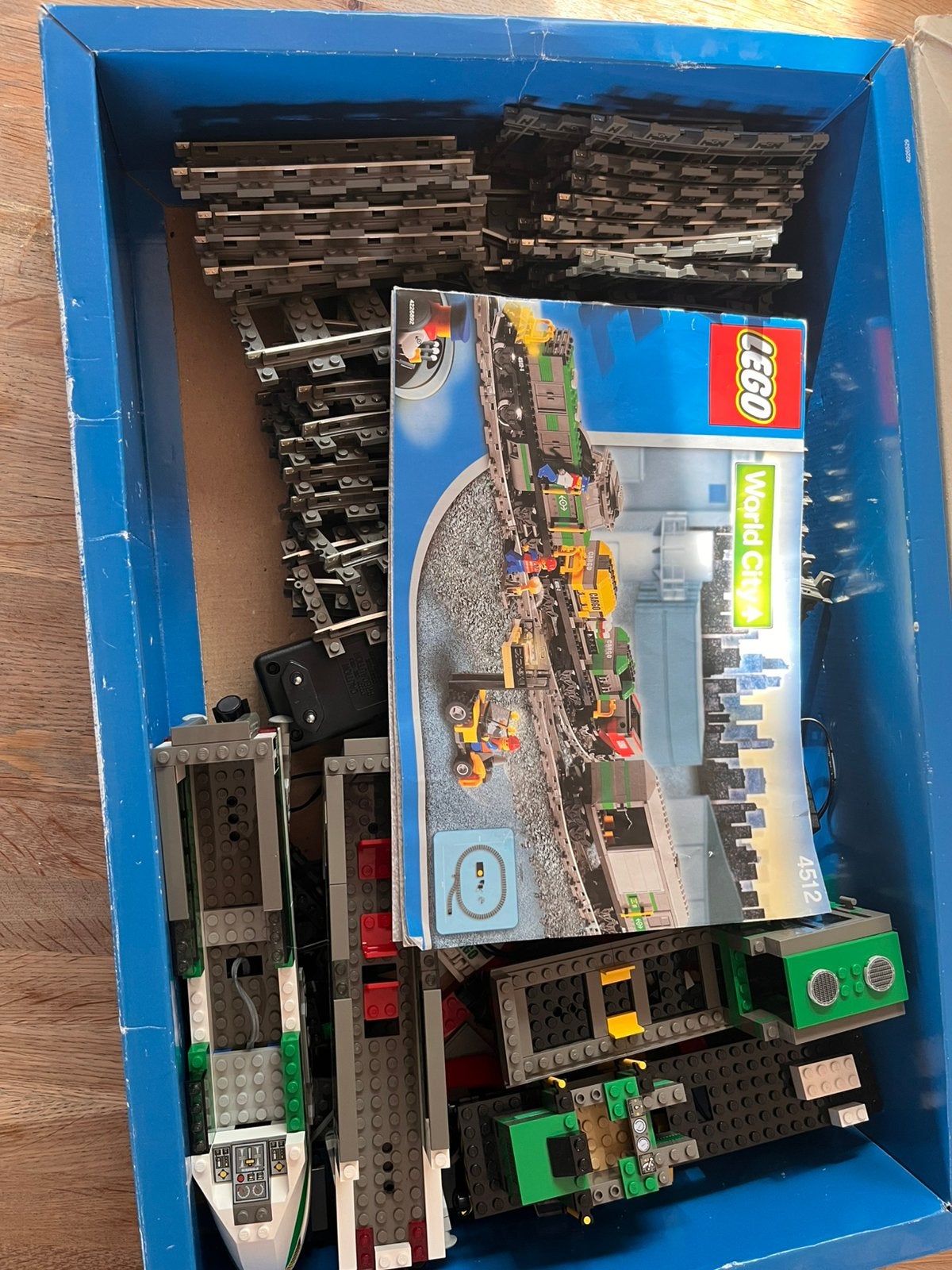 Lego trein 4512 (treinen niet compleet), Kinderen en Baby's, Verzenden, Lego, Inclusief instructies, Complete set