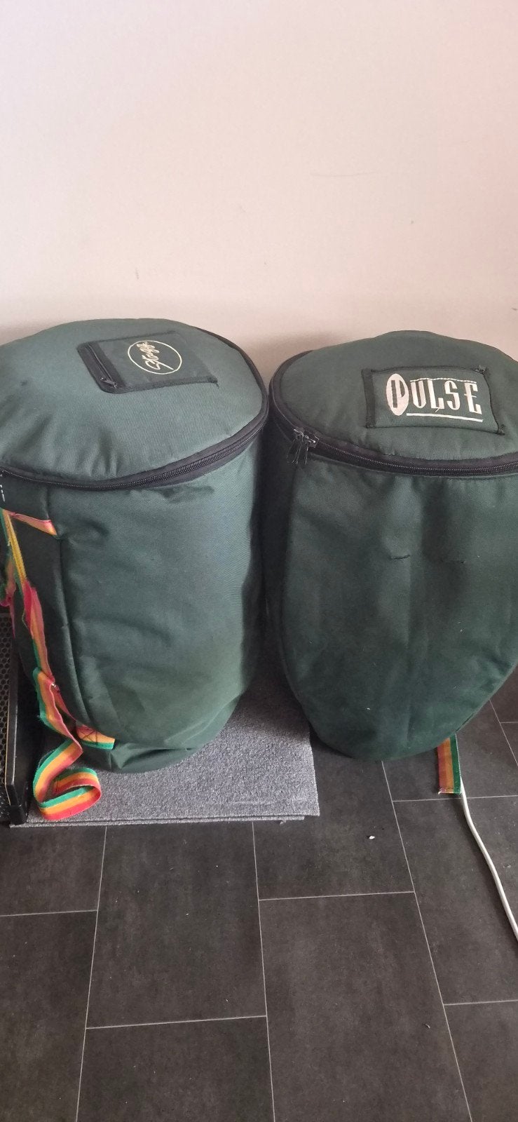 Twee Conga Tassen, Muziek en Instrumenten, Ophalen, Gebruikt, Percussie