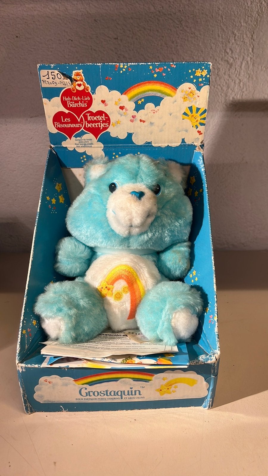 Carebears Grostaquin nieuw boxed jaren 80’s Toys, Ophalen of Verzenden