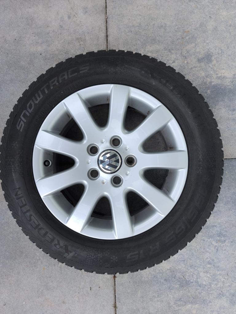 Orginele Volkswagen velgen, Auto-onderdelen, Banden en Velgen, Ophalen, Gebruikt, 15 inch, Banden en Velgen
