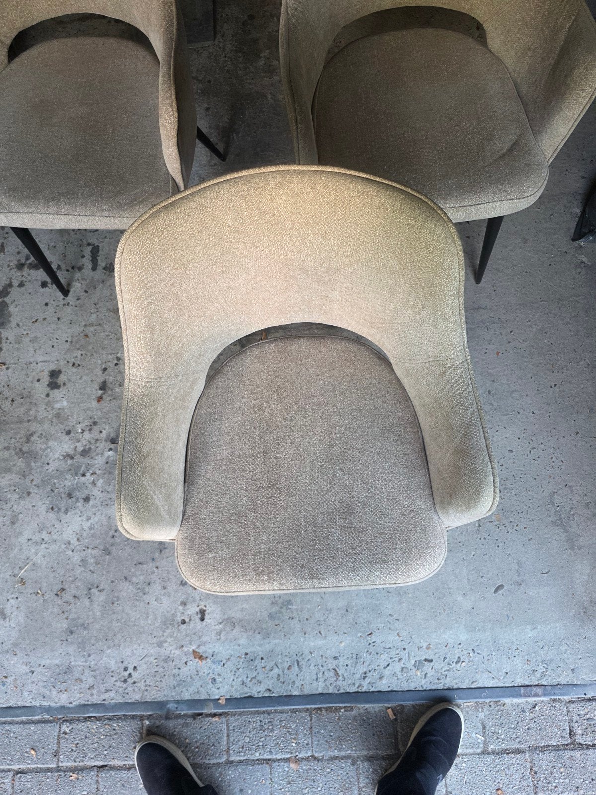 Eetkamerstoelen (60 euro per stuk), Ophalen, Overige kleuren, Zo goed als nieuw, Metaal