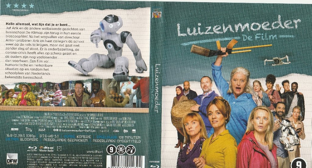 Luizenmoeder de film blu ray, Ophalen of Verzenden, Zo goed als nieuw