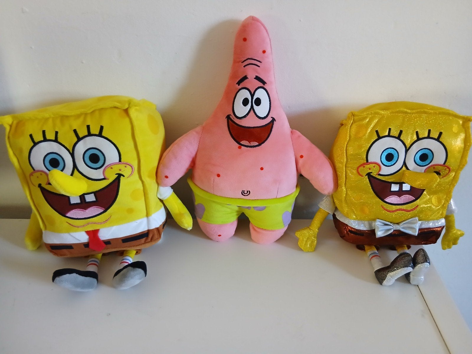 Spongebob knuffelset, Overige merken, Overige karakters, Overige typen, Ophalen of Verzenden