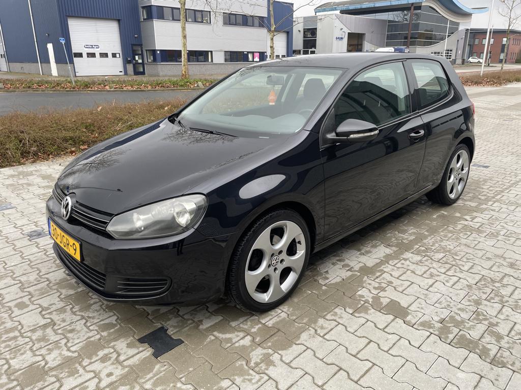 Volkswagen Golf 1.4 TSI 90KW Airco cruise GTI Nette staat, Auto's, Stof, Zwart, 4 cilinders, Origineel Nederlands