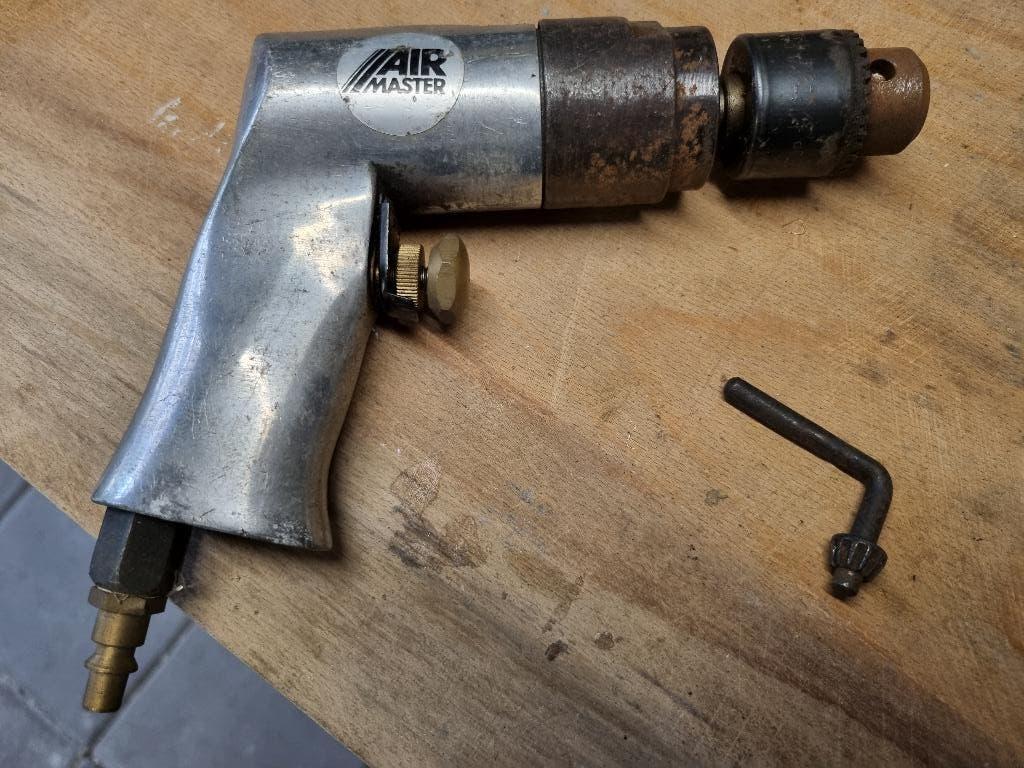 Pneumatische handboormachine, Doe-het-zelf en Verbouw, Gereedschap | Boormachines, Ophalen, Gebruikt, Boormachine