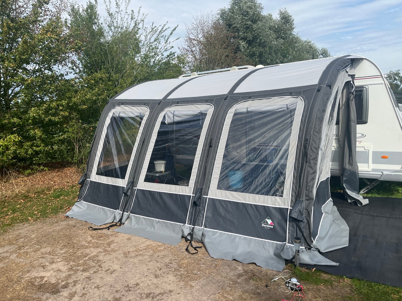 Air- tent, Caravans en Kamperen, Tenten, Ophalen, Zo goed als nieuw