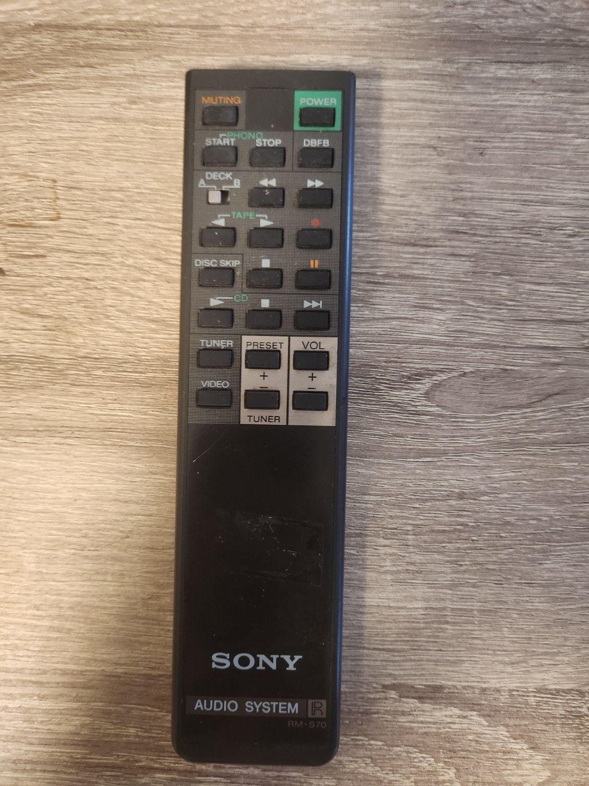 Sony Audio System RM-S70 Afstandsbediening, Ophalen of Verzenden, Gebruikt, Origineel, Receiver of Versterker