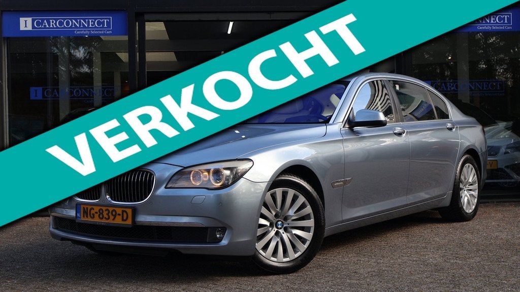 BMW 7-serie 750Li ActiveHybrid 465pk|Softclose|Comfort.St|Me, Automaat, Euro 5, Achterwielaandrijving, Gebruikt