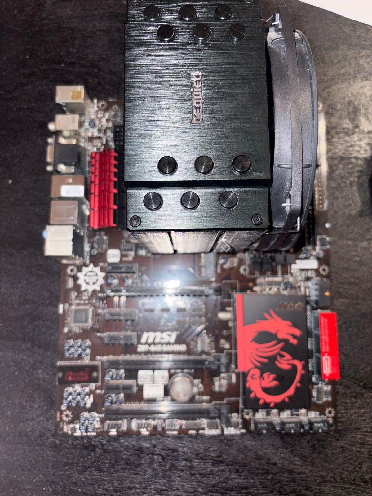 MSI Z87-G45 Gaming + Intel i7-4770K + be quiet! Dark Rock 3, Ophalen of Verzenden, Gebruikt, Intel, Overige soorten