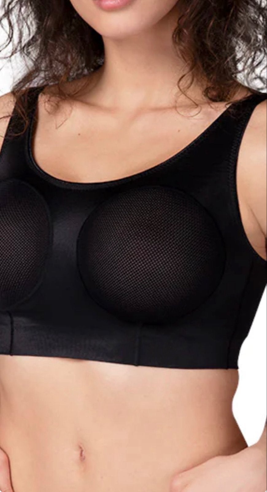 Zwarte PI vulling BH maat AB 2 stuks Lipoelastic, Kleding | Dames, Ophalen of Verzenden, Zwart, BH