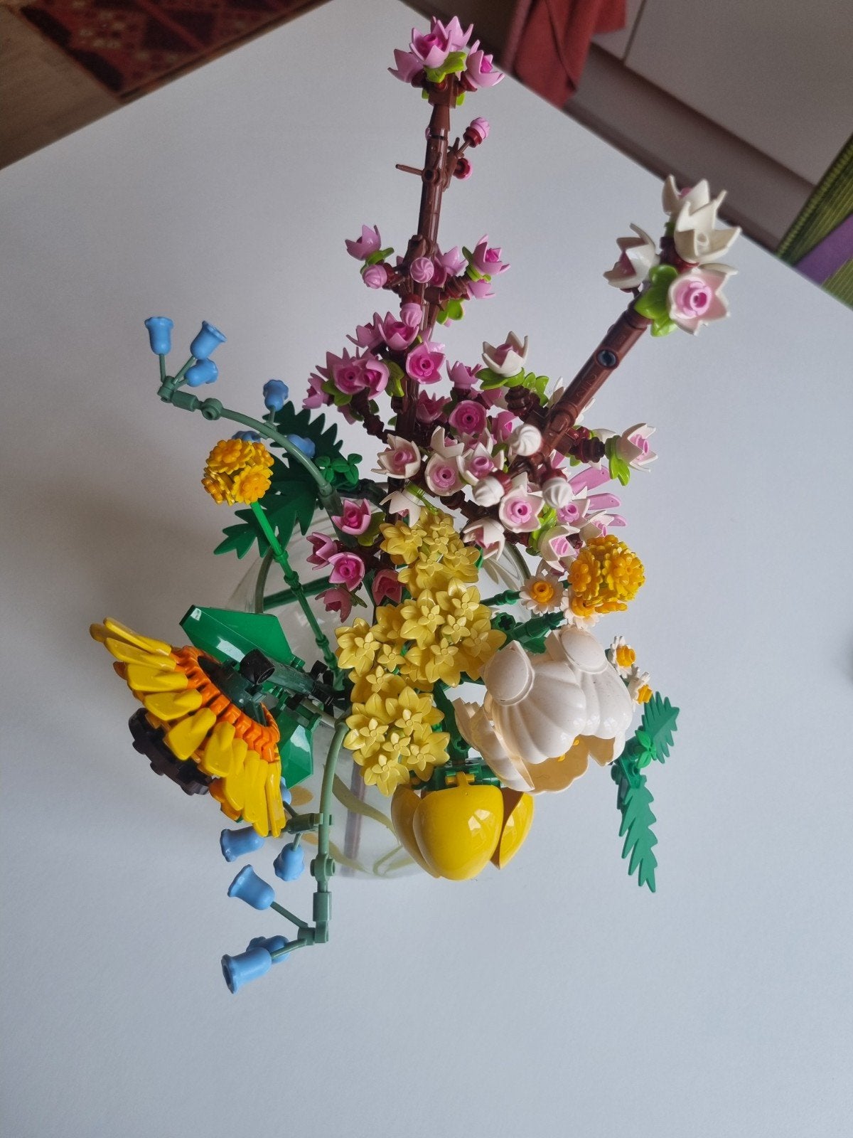 boeket lego, Kunststof, Ophalen, Zo goed als nieuw, Boeket