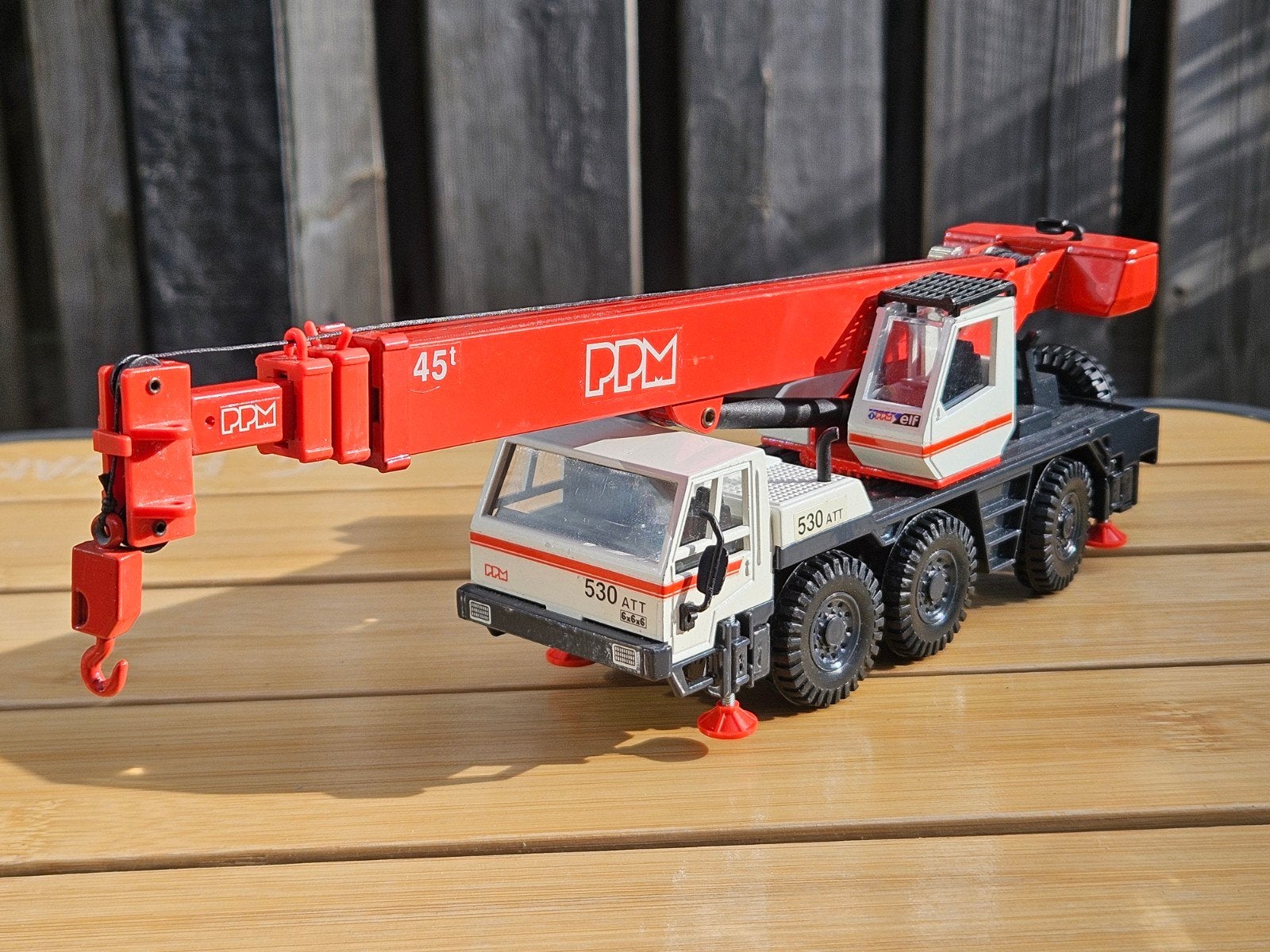 Joal PPM 530 ATT mobiele kraan 1:50 - Zo goed als nieuw, Hobby en Vrije tijd, Modelauto's | 1:50, Ophalen of Verzenden, Zo goed als nieuw