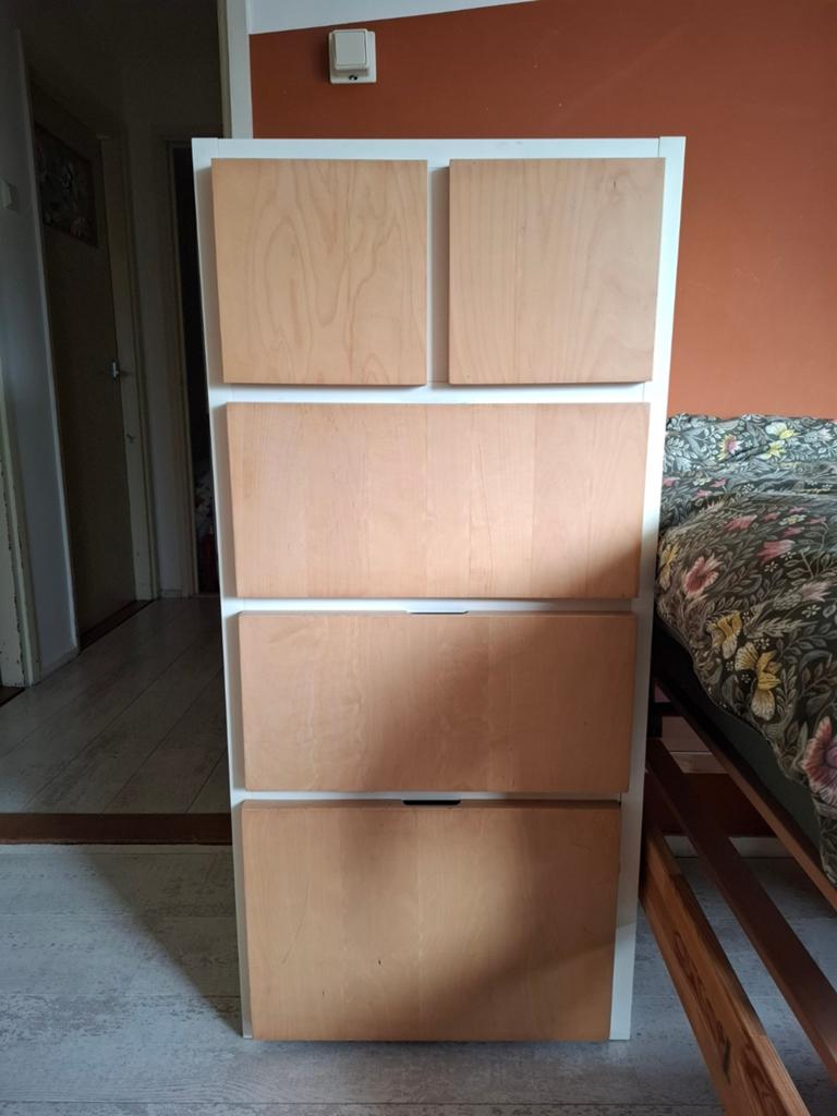 IKEA Rakke/Visthus kast met 5 lades, Gebruikt, Met lade(s), 150 tot 200 cm, Overige houtsoorten