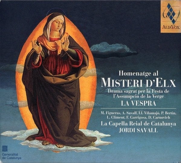 Homenatge Al Misteri D'Elx - La Vespra ( Sagrat) - Savall, Boxset, Verzenden, Middeleeuwen en Renaissance, Zo goed als nieuw
