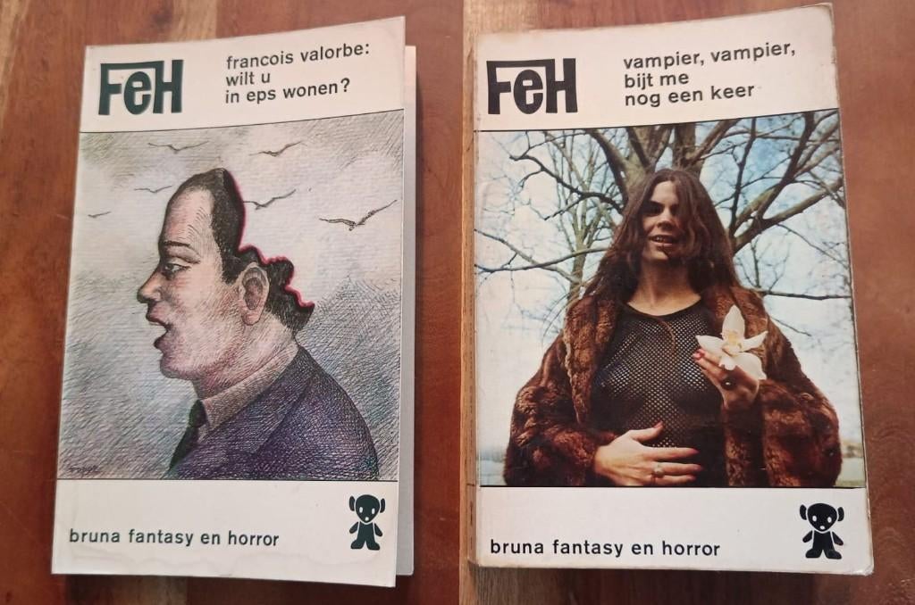 Zeldzame vintage horror! Bruna Fantasy en Horror - 1971/1972, Boeken, Ophalen of Verzenden, Gelezen