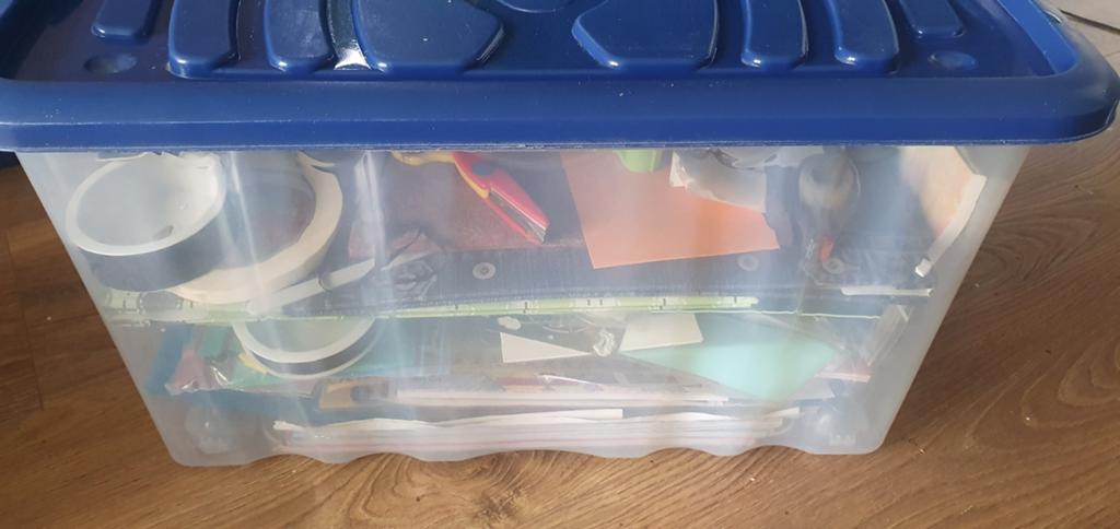Grote Scrapbook Hobby Doos - Compleet Pakket, Ophalen, Gebruikt, Overige typen, Overige merken