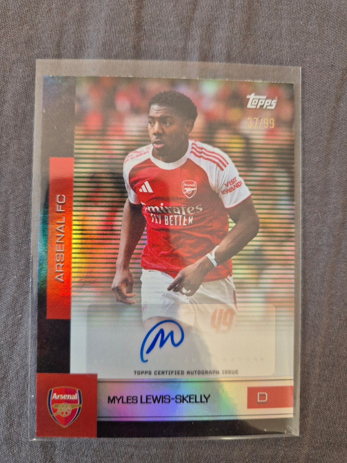 Myles Lewis-Skelly Topps Arsenal Team Set /99, Ophalen of Verzenden, Nieuw