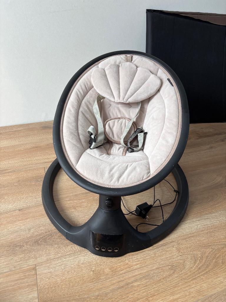 X Adventure Elektrische Wipstoel Rocco Velvet Nougat, Kinderen en Baby's, Wipstoeltjes, Wipstoel, Ophalen, Overige merken, Met gordel(s) of riempje(s)