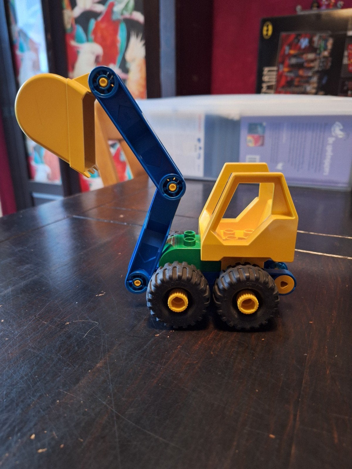 Lego Duplo Graafmachine met Minifiguur, Inclusief minifiguren, Gebruikt, Overige thema's, Ophalen of Verzenden