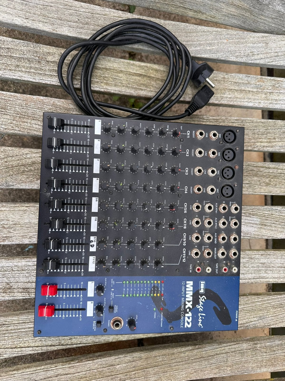 MMX-122 stage line mengpaneel, Ophalen, Zo goed als nieuw