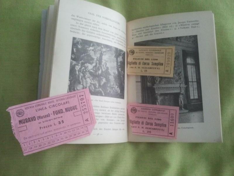 Venetië 1955/1956 Kunstgids Dogepaleis en toeristenfolders, Europa, Ophalen of Verzenden, Brochure, Onbekend