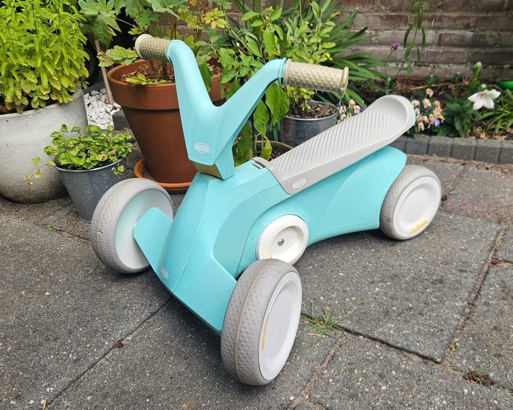 Berg Go2 Loopauto Lichtblauw, Kinderen en Baby's, Speelgoed | Buiten | Voertuigen en Loopfietsen, Gebruikt, Loopvoertuig, Ophalen