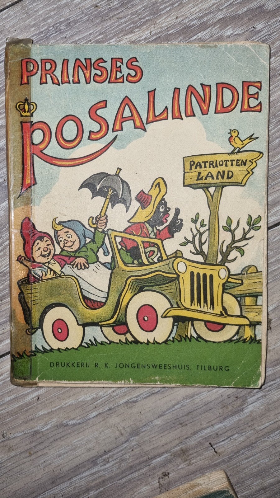 Puk en Muk Prinses Rosalinde - Oud kinderboek, Boeken, Ophalen of Verzenden, Gelezen, Onbekend, Sprookjes