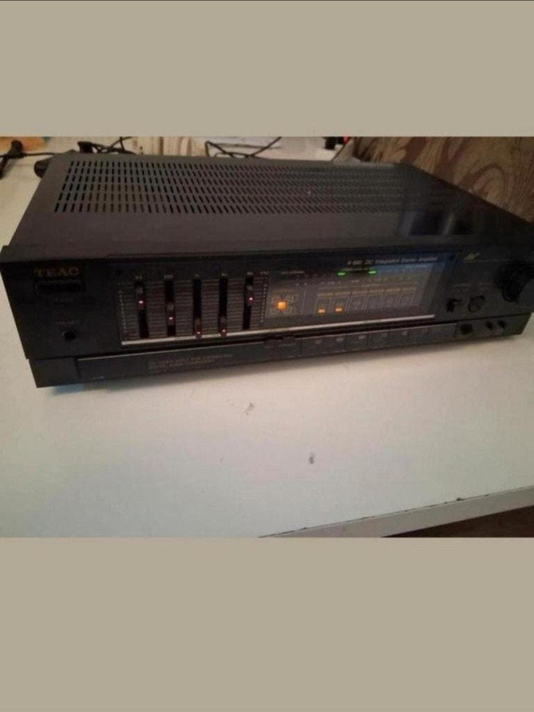 Te koop, Teac versterker A-890 DC muziek +2proneer box Fant, Ophalen