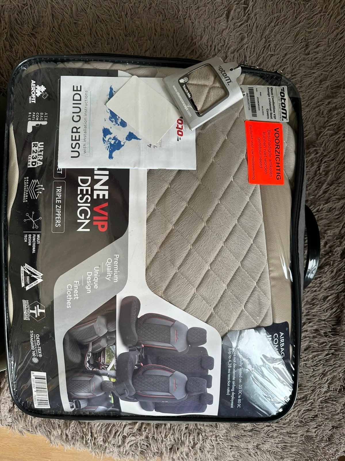 Otom universal car seat covers, Auto diversen, Auto-accessoires, Zo goed als nieuw, Ophalen of Verzenden