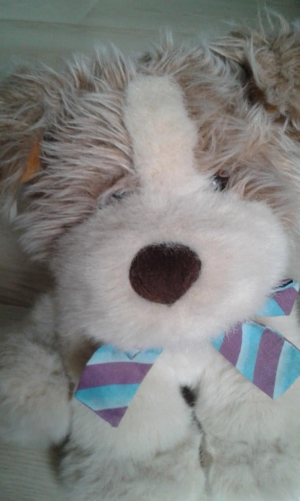 Pluche hond, Ophalen of Verzenden, Zo goed als nieuw, Hond, Middelgroot (20 tot 80 cm)