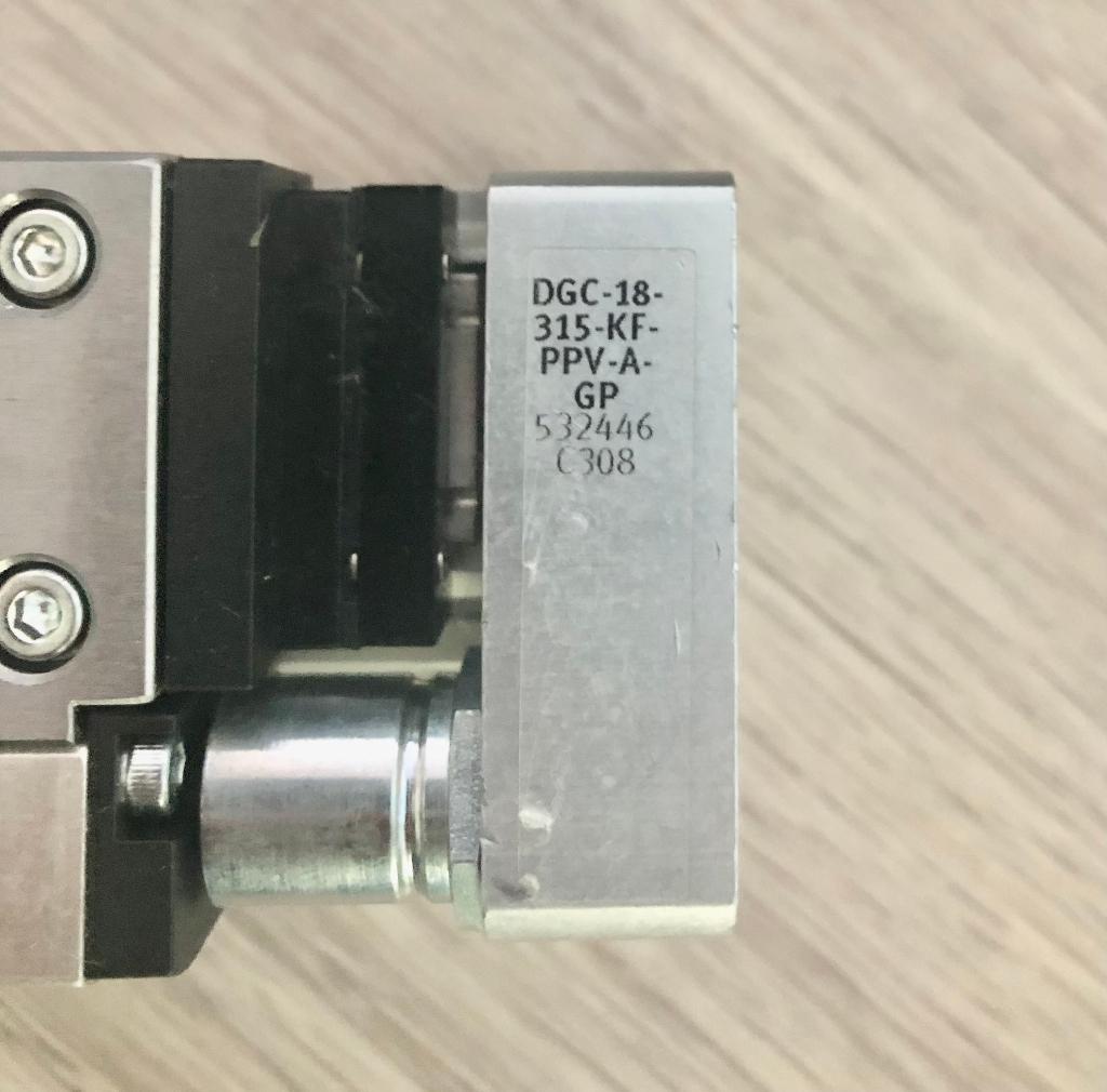 FESTO - Lineaire aandrijving - DGC-18-315 - Pick and Place, Ophalen of Verzenden, Zo goed als nieuw