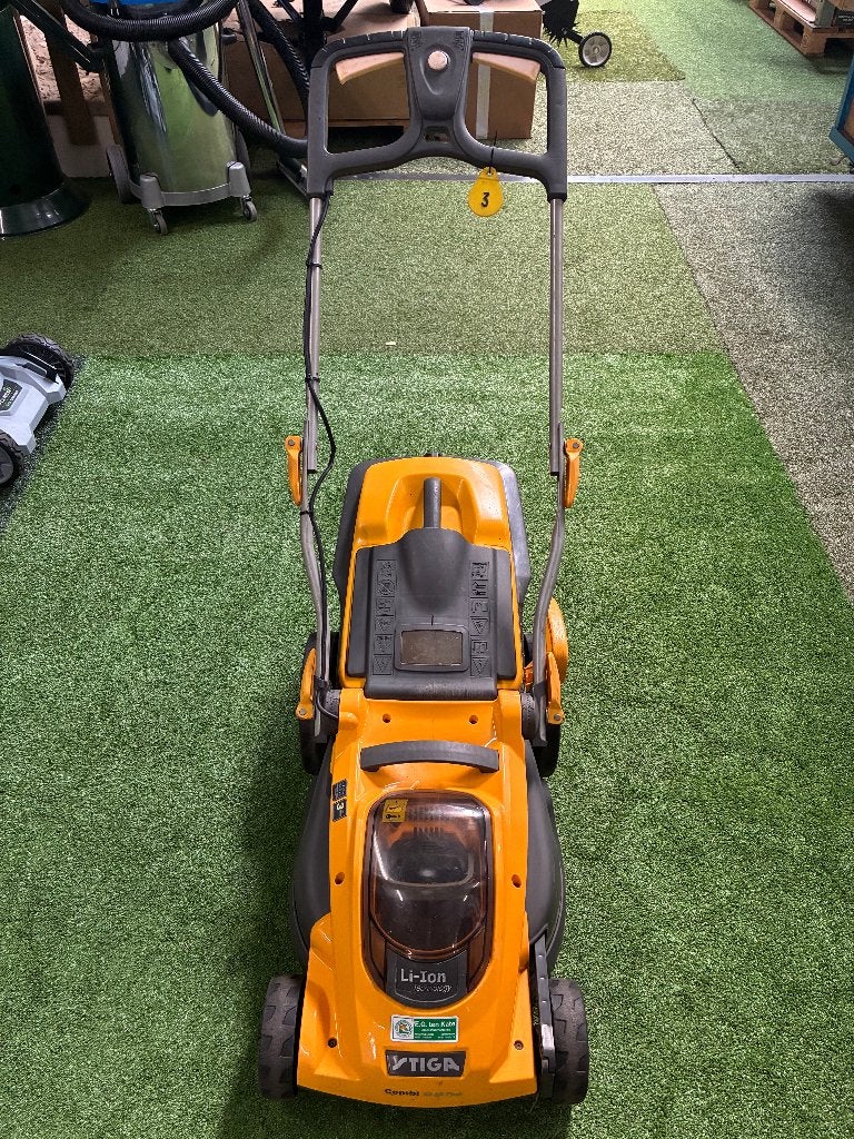 Stiga cirkelmaaier 40ae geelnr 3, Ophalen, Cirkelmaaier, Gebruikt, Stiga