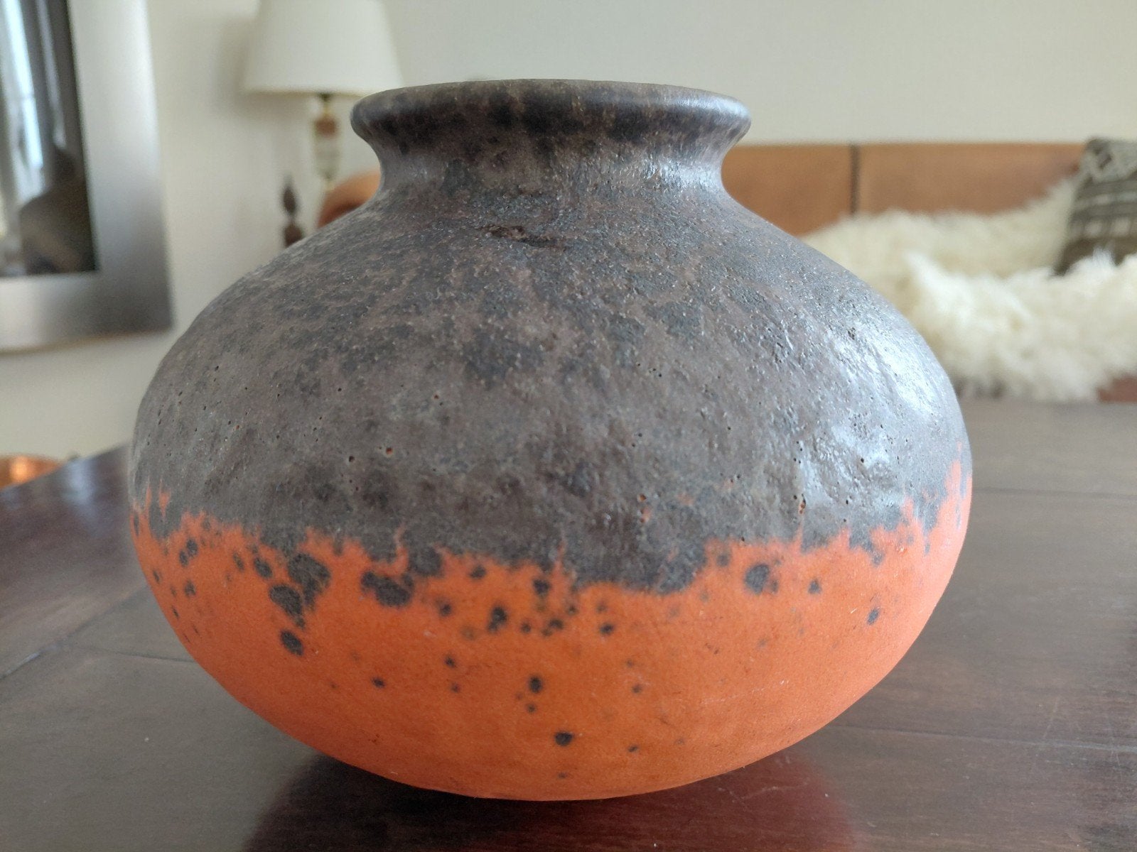 Vintage JASBA West Germany Fat Lava vaas 501-15, Antiek en Kunst, Ophalen of Verzenden