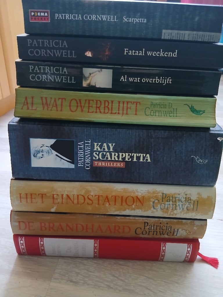 PATRICIA CORNWELL boeken (6x), Boeken, Ophalen of Verzenden, Gelezen, Patricia Cornwell