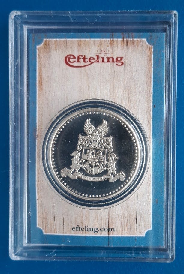 Efteling Penning Max en Moritz - 70 jaar Efteling, Verzenden, Overige materialen, Nederland