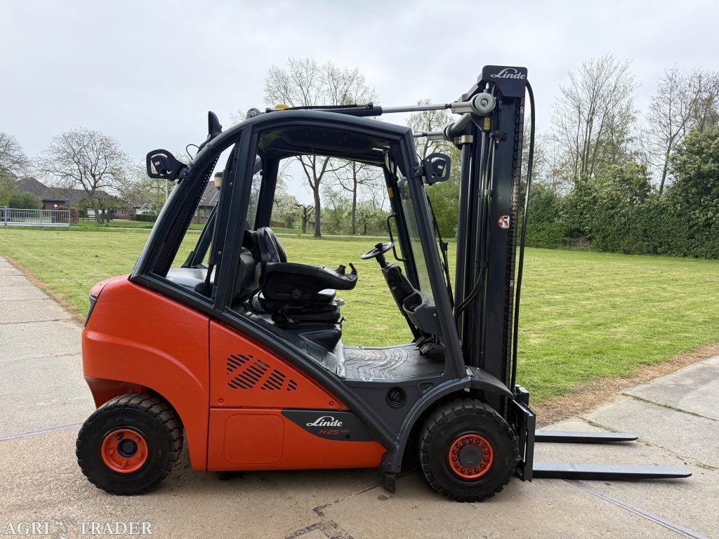 Linde 2.5 tonner diesel heftruck BJ 2014 + sideshift, Info@vanbeurdenheftrucks.nl, Linde, Diesel, Heftruck