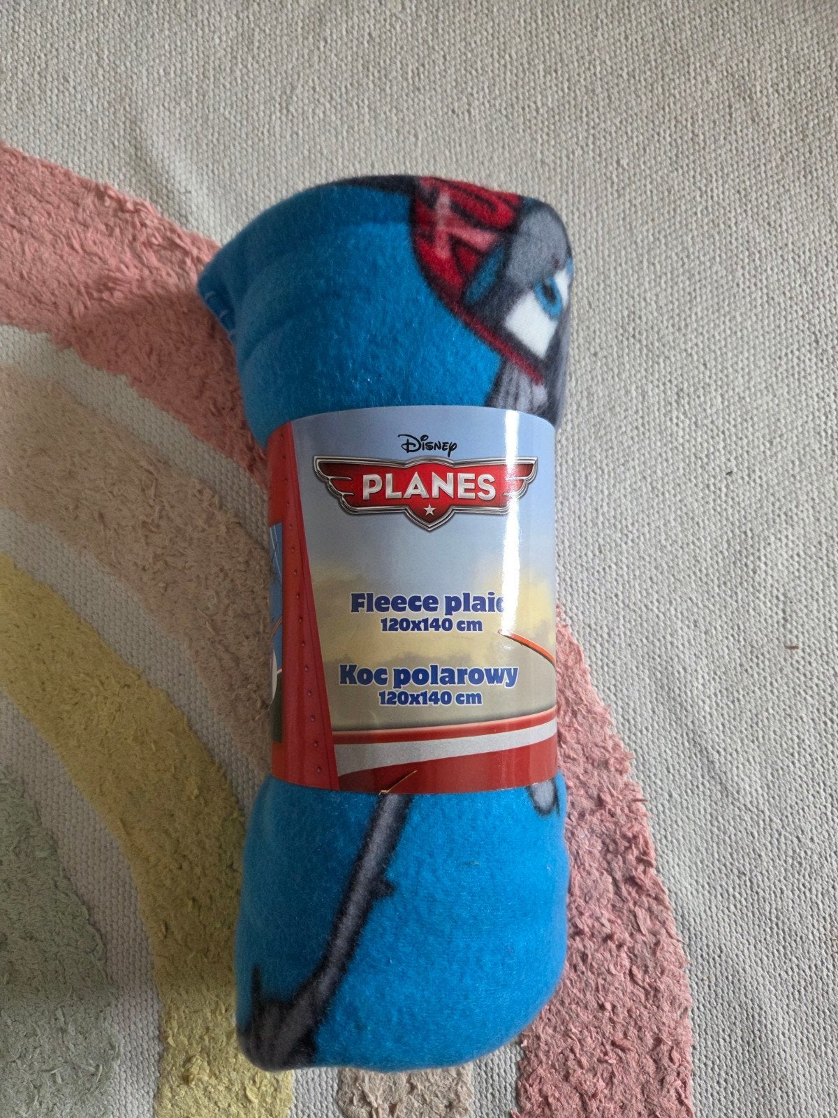 Nieuwe disney planes fleece plaid, afmeting 120x140 cm. Ide, Ophalen of Verzenden, Nieuw