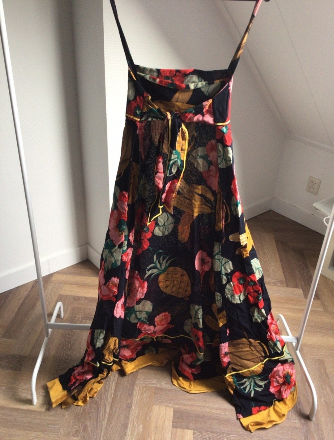 Zomerse Frank Govers jurk met fruitprint - Maat 40, Maat 38/40 (M), Meerkleurig, Frank Govers, Ophalen of Verzenden