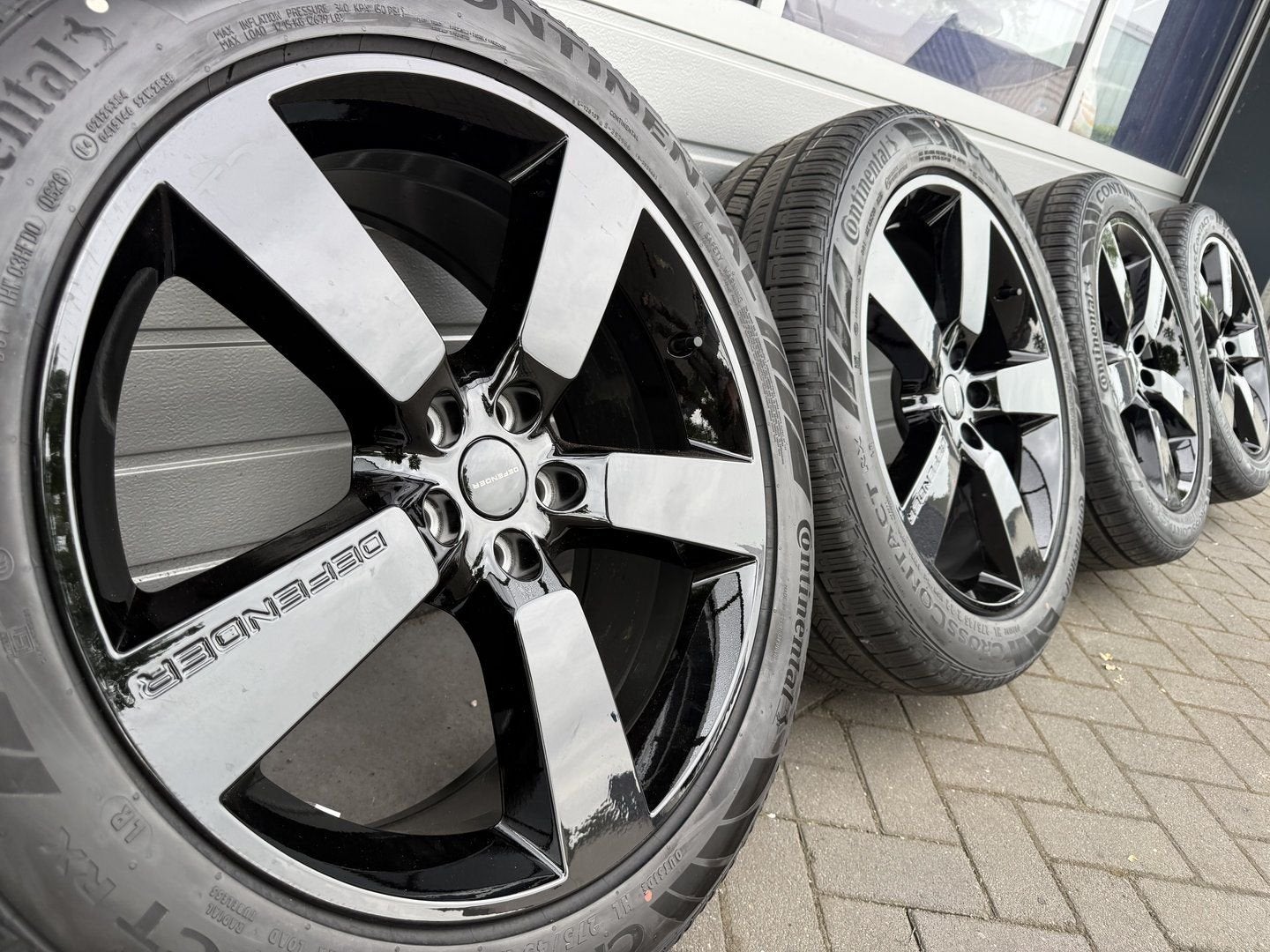 Origi. 22 inch Land Rover Defender Urban Vogue L663 velgen, -, 275 mm, -, Banden en Velgen