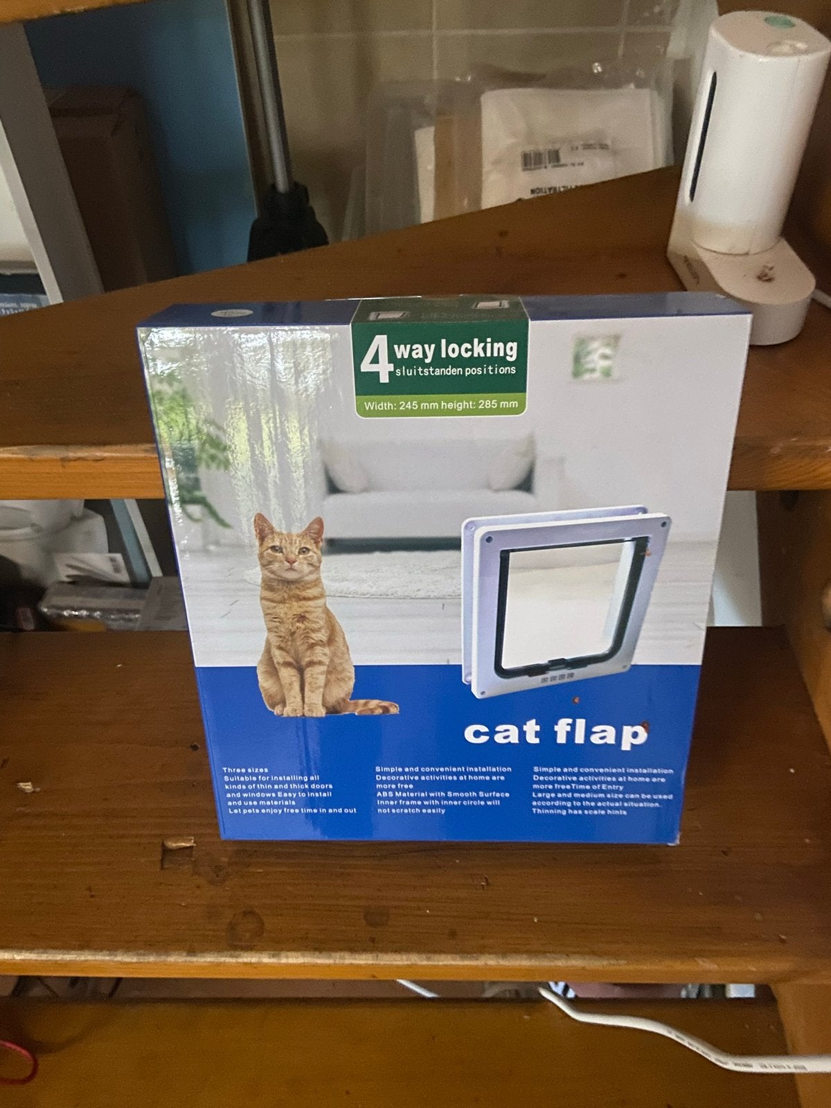 Cat door, Ophalen