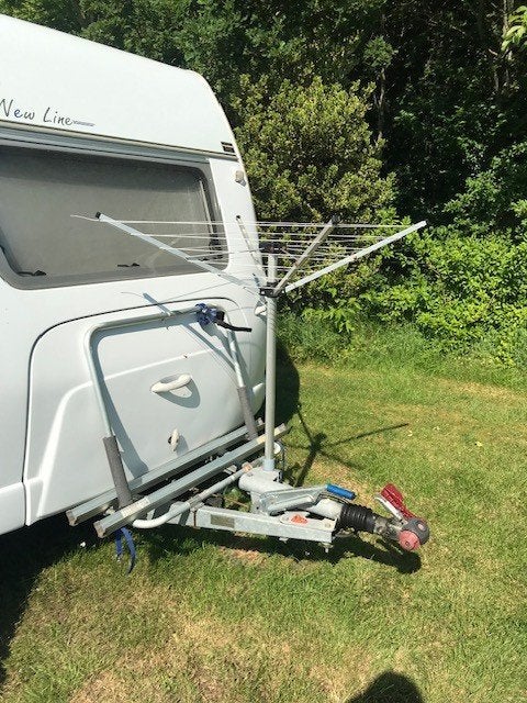 droogmolen caravan-camping, Caravans en Kamperen, Ophalen, Zo goed als nieuw