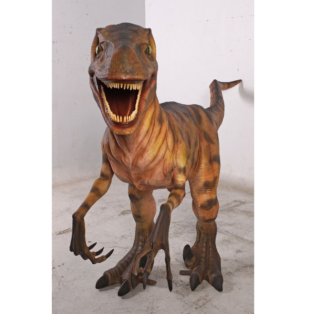 Deinonichus – Dinosaurus beeld Lengte 288 cm, Ophalen, Nieuw, Beeldje of Figuurtje