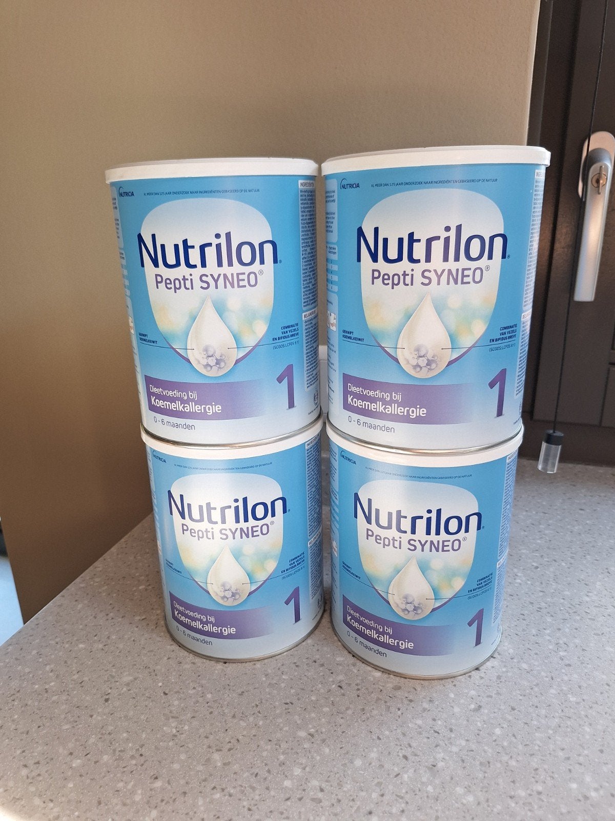 Nutrilon Pepti Syneo 1 - 4 blikken, Kinderen en Baby's, Ophalen of Verzenden, Nieuw, Overige typen